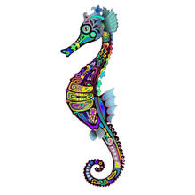 Abstract Seahorse Lounge Dining Room Bathroom Bedroom Hallway Nursery Wall Art Sticker Decal Mural CNIM Hot 2024 - buy cheap