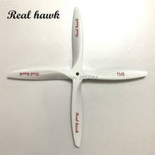 4 Blade 10x6/10x7/10x8 CCW or CW  white Wooden Propeller High Quality For Scale RC Gas Airplane Model 2024 - buy cheap