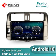 Radio Multimedia con GPS para coche, Radio con reproductor Navi, Android 9,0, DSP, 9 pulgadas, 2DIN, 4G, CARPLAY, TOYOTA PRADO 2010/2011/2012/2013 2024 - compra barato