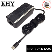 Оригинальный адаптер 20V 3.25A 65W USB-C Type C для ThinkPad ideapad Lenovo ThinkBook 01FR026 02DL126 01FR028 02DL149 02DL128 2024 - купить недорого