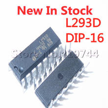 5PCS/LOT L293 L293D DIP-16 stepping driver chip/driver + four diodes  In Stock NEW original IC 2024 - buy cheap