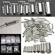 700Pcs Tin-coated Copper Uninsulated Crimp Terminal 0.5-2-16mm2 / 22-10 AWGBootlace Ferrules Cord End Electrical Wire Connectors 2024 - buy cheap