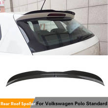 Glossy Black ABS Rear Roof Spoiler Boot Lip Wing Spoiler For Volkswagen VW POLO Standard 2019 ABS Glossy Black 2024 - buy cheap
