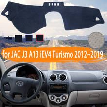 Capa para painel de carro, capa para jac j3 a13 ev 4 de 2012 a 2019, tapete para painel de carro, com proteção contra o sol, 2013, 2014, 2015 2024 - compre barato