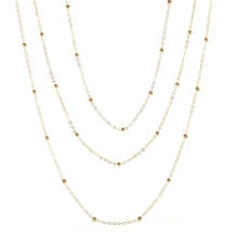 Бохо бусы многослойное ожерелье-чокер для женщин модное золотое ожерелье винтажное многослойное ожерелье ювелирные изделия подарок 2024 - купить недорого
