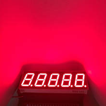 Módulo digital de led, 0.56 polegadas 1/2/3/4/5 bits, módulo de 7 segmentos tubo de 1 2 3 4 5 dígitos 0.56 "vermelho 7 segmentos display cc ca 2024 - compre barato