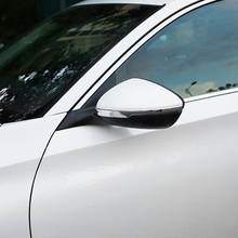 Para honda accord 10th 2018 2019 abs chrome carro espelho retrovisor decoração tira acessórios estilo do carro 2024 - compre barato