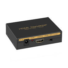 HD 1080P HDMI конвертер аудио сплиттер HDMI в HDMI SPDIF RCA L/R аудио видео экстрактор конвертер 2024 - купить недорого