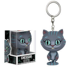 Alice in Wonderland-Cheshire cat action Figure cute keychain Collection Model toys for children gift with Retail Box 2024 - buy cheap