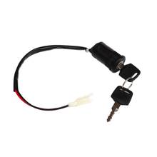 Interruptor de llave de encendido de 2 cables para motocicleta, con cerradura de 2 llaves, para Scooter Eléctrico, triciclo de coche de encendido/apagado 2024 - compra barato