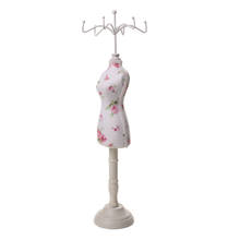 Female Mannequin Cheongsam Dress Display Jewelry Bracelet Necklace Stand Holder Garden Flower 2024 - buy cheap