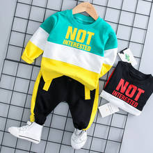 Menoea Toddler Boy Clothes Autumn 2020 New Style Baby Boys Long Sleeve Shirt And Pants 2Pcs Kids Clothes Suits Children Sets 2024 - buy cheap