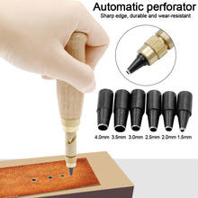 6Pcs Belt Punch Replaceable Multi-Head Belt Screw Hole Puncher DIY Leather Tool Drill Craft Kit Bookbinding Tool Rotary Punch 2024 - buy cheap