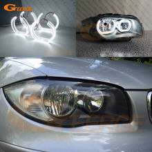 For BMW 1 Series E82 E88 E87 E81 Excellent Ultra bright DTM Style led Angel Eyes kit Halo Rings Car Accessories 2024 - buy cheap