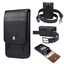 Universal Phone Pouch 4.7~6.9'' for Samsung Note20 10 9 8 S20 S10 S9 S8 Belt Clip Holster for iphone 12 11 pro Max XS Max XR XS 2024 - buy cheap