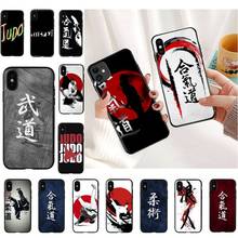 Japan aikido Judo Phone Case for iphone 13 11 8 7 6 6S Plus 7 plus 8 plus X XS MAX 5 5S XR 12 11 Pro max se 2020 Funda Cover 2024 - buy cheap
