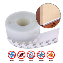 5M Self-adhesive Door Sealing Strip 25MM/35MM/45MM Transparent Door And Window Sealing Strip Acrylic Silicone Sealing Strip 2024 - buy cheap