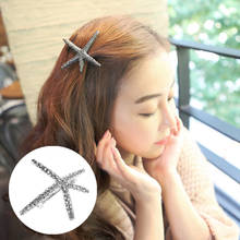 Korean Metal Rhinestones Hair Clip For Women Cute Hairpins Girls Barrettes Fashion Hair Jewelry Accessories 2024 - buy cheap