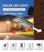 Anern Solar Street Lights Outdoor Motion Sensor Solar Lamp Waterproof Smart Remote Control Light For Garden Patio Path Yard 2024 - buy cheap