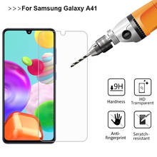 Vidrio templado para Samsung Galaxy A41, Protector de pantalla de vidrio templado prémium para Samsung Galaxy A41 A 41, película protectora de vidrio 2024 - compra barato