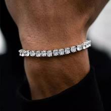 Pulsera de cristal para Mujer, brazalete dorado, regalo de boda, 2019 2024 - compra barato