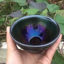 JIANZHAN Recreat Chinese Song Dynasty Fujian Ware Tea Cup Color Glaze Porcelain A Jian Ware Bowl Piala Amazing Craftmanship Gift 2024 - buy cheap