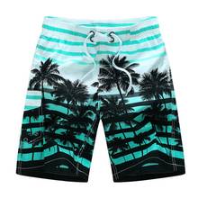 2020 Men Beach Shorts Summer Swimming Trunks Men Swimwear Quick Dry Breathable Loose Print Elastic Casual Short Plus Size M-6XL 2024 - buy cheap