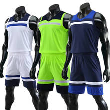 ZMSM Детский комплект для взрослых, баскетбольные майки, детская спортивная одежда для мужчин, смешанные цвета, баскетбольная форма, тренировочный жилет и шорты JY828 2024 - купить недорого