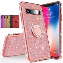 Capa de celular de glitter macia para samsung, modelos a42, a21s, a31, a41, a11, a01, a10s, a30s, a50, a40, coque m51, m31s, m21, m11, m30s, a71, a51 2024 - compre barato