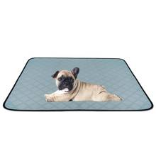 Dog Pads Diaper Washable Modern Non-slip Urine Absorbent Puppy Pee Bed Pads Changing Mat Reusable Waterproof For Training 2021 2024 - buy cheap