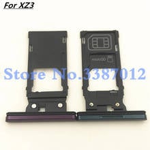Sim Card Holder Reader For Sony Xperia XZ3 H8416 H9436 H9493 Sim Card Tray Replacement 2024 - buy cheap