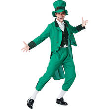 Umorden-Disfraz de Leprechaun irlandés para hombre adulto, disfraz del Día de los san Patricks, Cosplay 2024 - compra barato