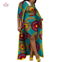 BRW-Conjunto de falda africana de otoño para mujer, abrigo y falda Dashiki x-long, ropa Africana Bazin de talla grande, WY3400 2024 - compra barato