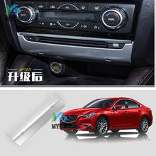 for Mazda 6 m6 Atenza 2017 2018 Interior ABS Matte Car Styling Middle console Air Vent Frame Cover 1pcs 2024 - buy cheap