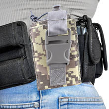Outdoor Tactical Radio Pouch Hunting Talkie Holder Bag Walkie Waist Bag Holder Pocket For Outdoor Hunting Camping Radio Bag 2024 - buy cheap