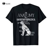 Awesome Rhodesian Ridgeback Dog-Lover Anatomy 568 T-Shirt Tee Shirt 2024 - buy cheap