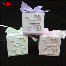 10pcs Candy Dragee Boxes Laser Cut Gift Box For Birthday First Communion Christening Wedding Party Decoration Supplies 7zSH120 2024 - buy cheap