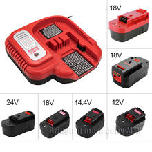 Carregador de bateria ni-cd e ni-mh, 9.6v, 14.4v, 18v, 24v, para preta & garrafa, carregamento rápido de bateria, fsb18, fs120bx novo 2024 - compre barato