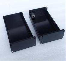 Hot sale 0905 Black Full Aluminum Audio Amplifier Enclosure/ Mini AMP Case/ Preamp Box/ PSU Chassis 2024 - buy cheap