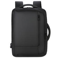 Mochila de viagem para laptop, bolsa de ombro masculina e feminina com carregador usb multifuncional e três camadas, mochila escolar 2024 - compre barato
