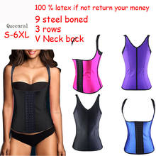 waist trainer corset  waist trainer shapewear waist cincher shapers body feminino shapers latex waist cinche latex slimming 2024 - buy cheap