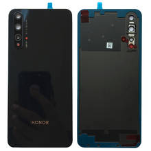 For Huawei Honor 20 Original Rear Door Battery Cover Housing  Glass Back Case With Camera Lens 2024 - buy cheap