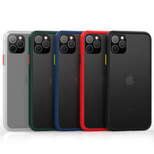 Funda trasera protectora para Apple iphone 11 Pro Max 11 11 Pro, carcasa transparente delgada mate 2024 - compra barato