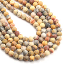 Cuentas de piedra semipreciosa Natural para hacer pulseras, collares y pendientes DIY 4/6/8/10/12mm 38cm 2024 - compra barato