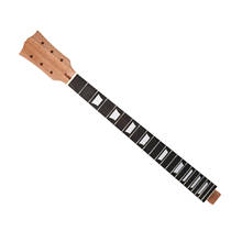 Electric Guitar Neck Unfinished 22 fret for  Electric Guitar Replacement Maple Mahogany Wood 2024 - buy cheap