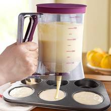 New Cupcakes Pancakes Cookie Cake Muffins Baking Waffles Batter Dispenser Cream Speratator Measuring Cup Baking Tools for Cakes 2024 - buy cheap