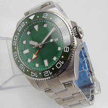 Автоматические стерильные мужские часы с зеленым циферблатом, 43 мм 2024 - купить недорого