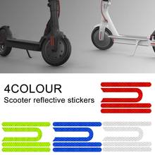 For Xiaomi M365 Scooter Bike Reflective Stickers Cycling Fluorescent Tape MTB Bicycle Adhesive Safety Decor Sticker Accessories 2024 - buy cheap