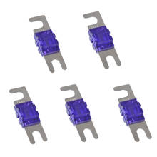 Mini Kit de fusibles de horquilla de perno ANL, disyuntor de Audio para coche, 5 piezas 2024 - compra barato