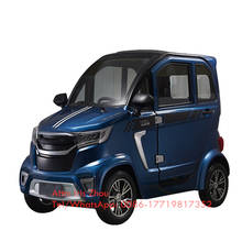 Fully Enclosed Electric Vehicle Mini Family Mobility Scooter 4 Wheel Adult Tricycle Tuk Tuk Car Passenger Cart For Sale 2024 - buy cheap